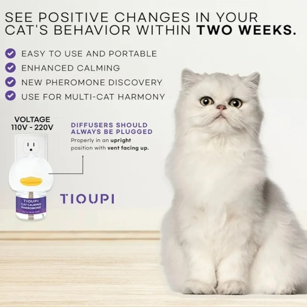 New Cat Calming Premiun Diffuser Relaxing Stress & Anxiety Relief for Cat
